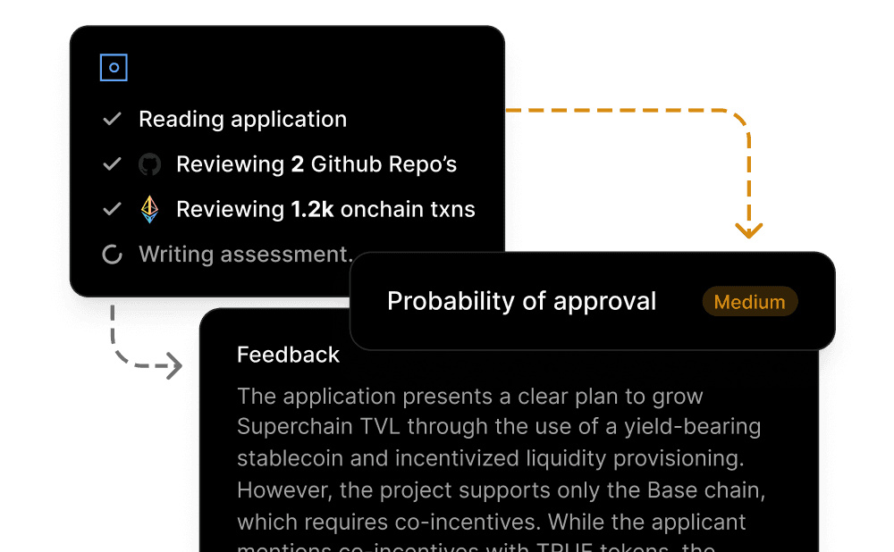 Karma application evaluation dashboard